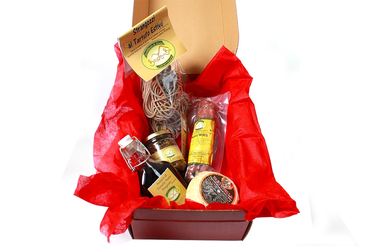 pacco natale norcia tartufo